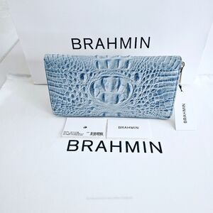 NWT Brahmin HEAVENLY BLUE Skyler